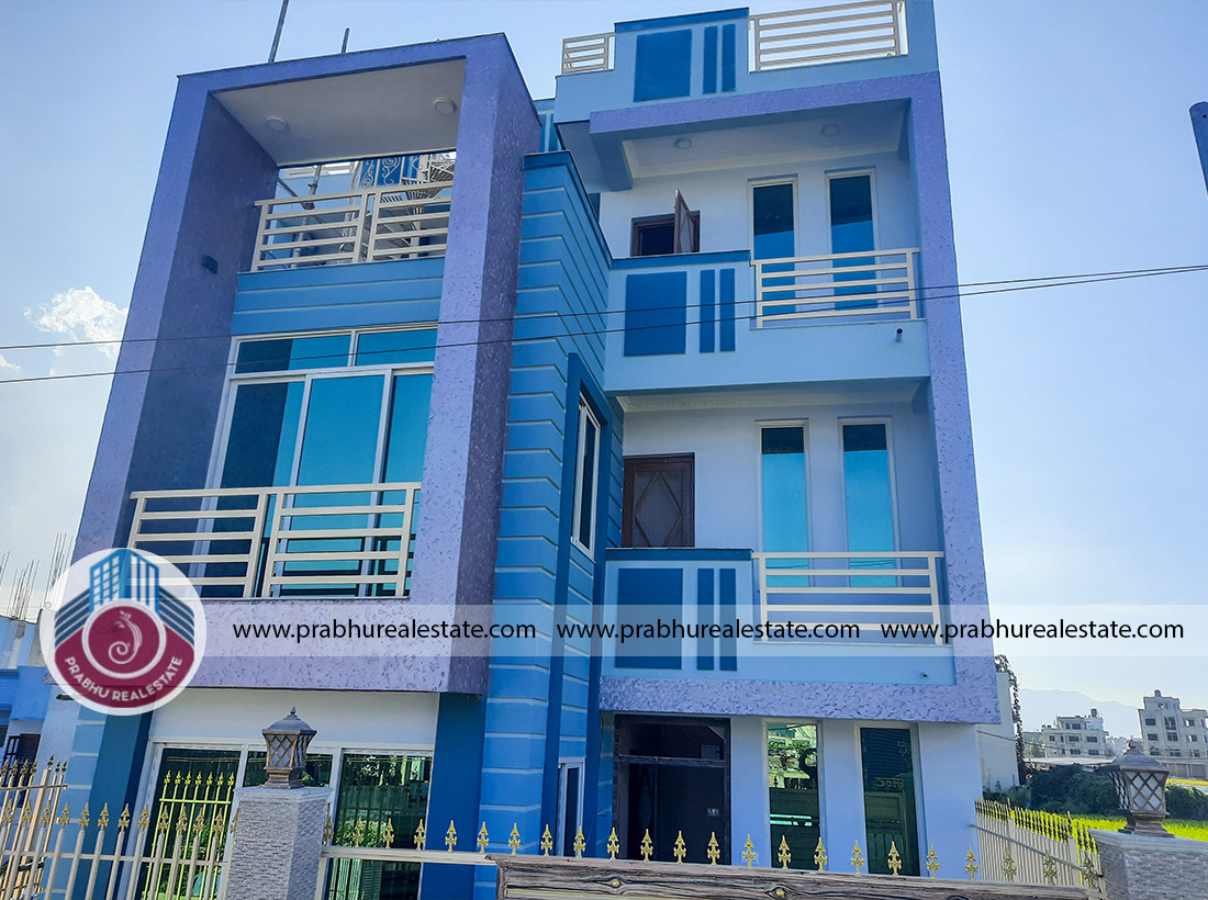 House at Tikathali-5 Near sanagaun school chowk - Everest Bank
