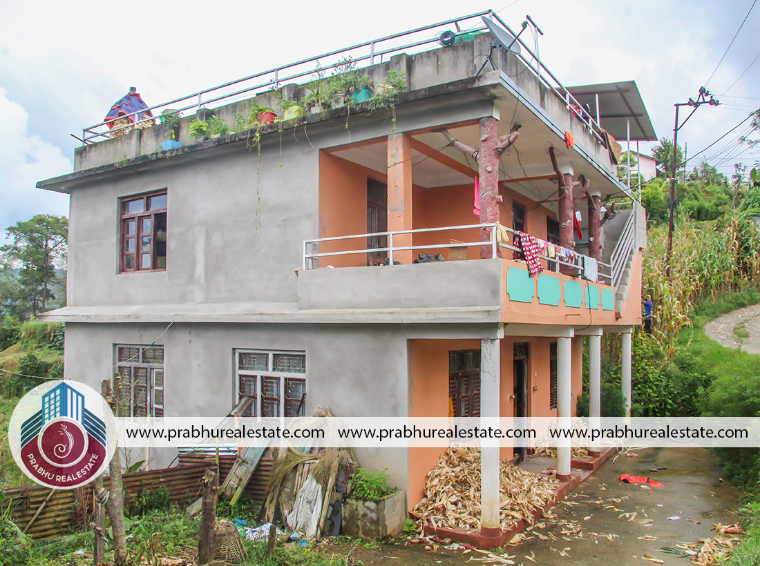 House & Land For Sale at Tikabhairab Lele Lalitpur Near P I A Chowk