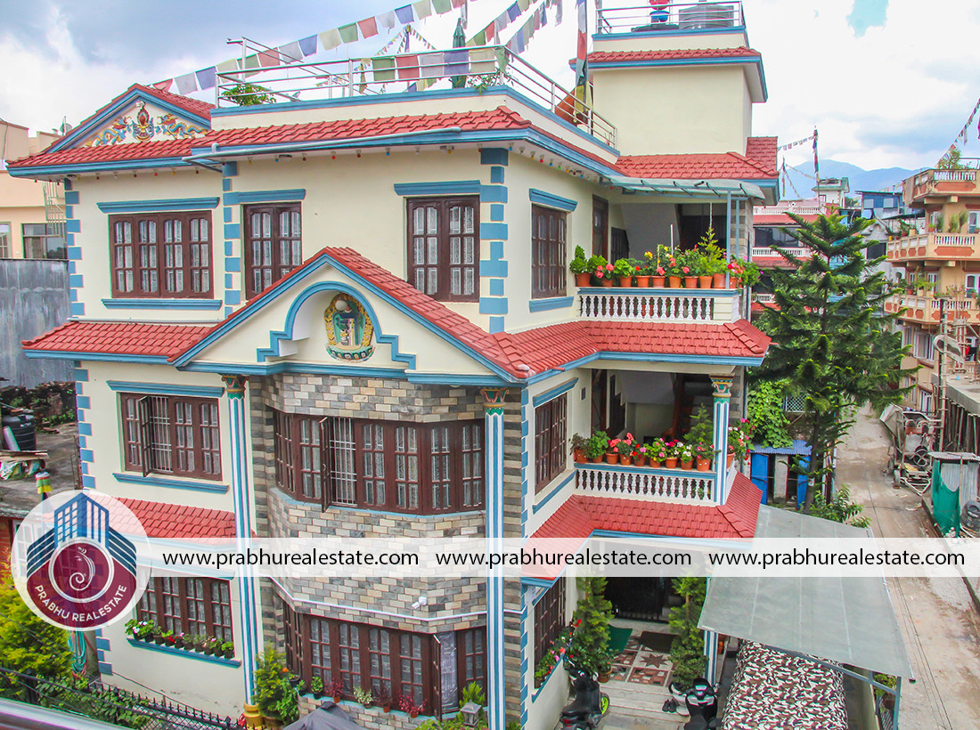 Semi Bungalow For Sale at Boudha Town Planning Near Boudha Stupa